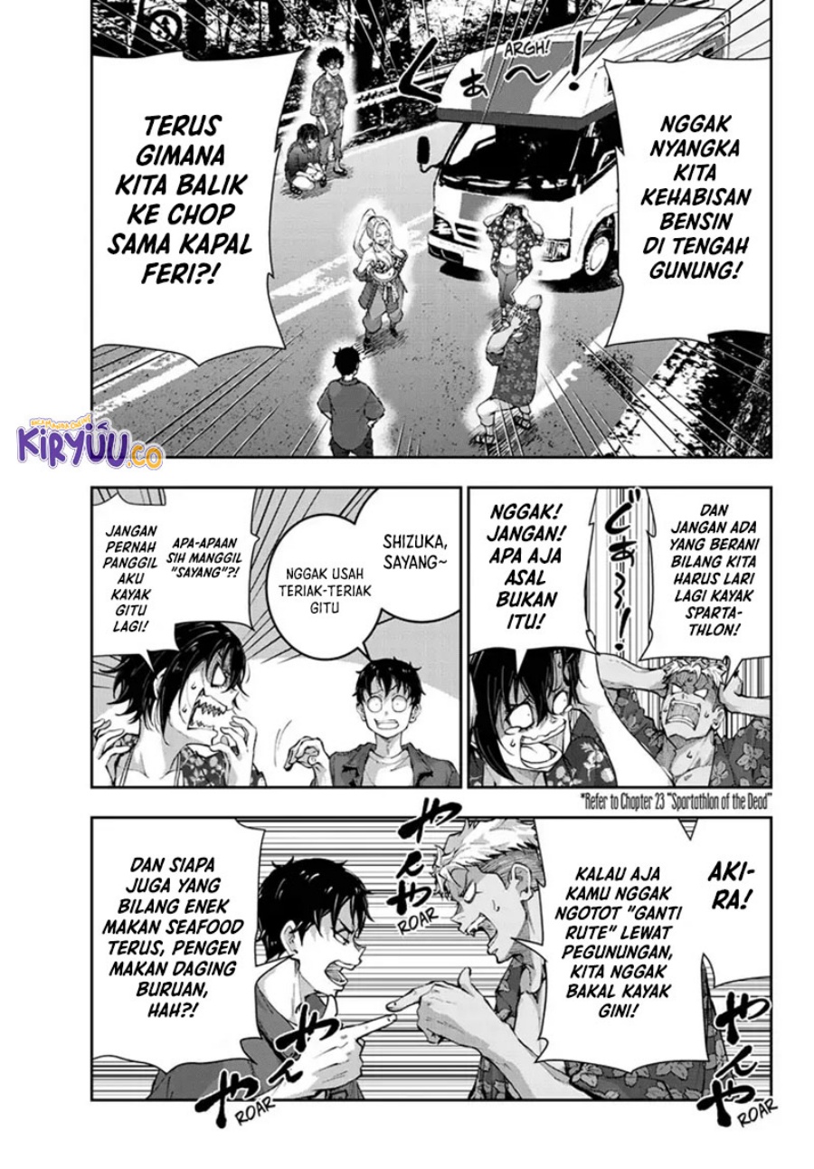 Zombie 100 ~Zombie ni Naru Made ni Shitai 100 no Koto~ Chapter 58 Bahasa Indonesia